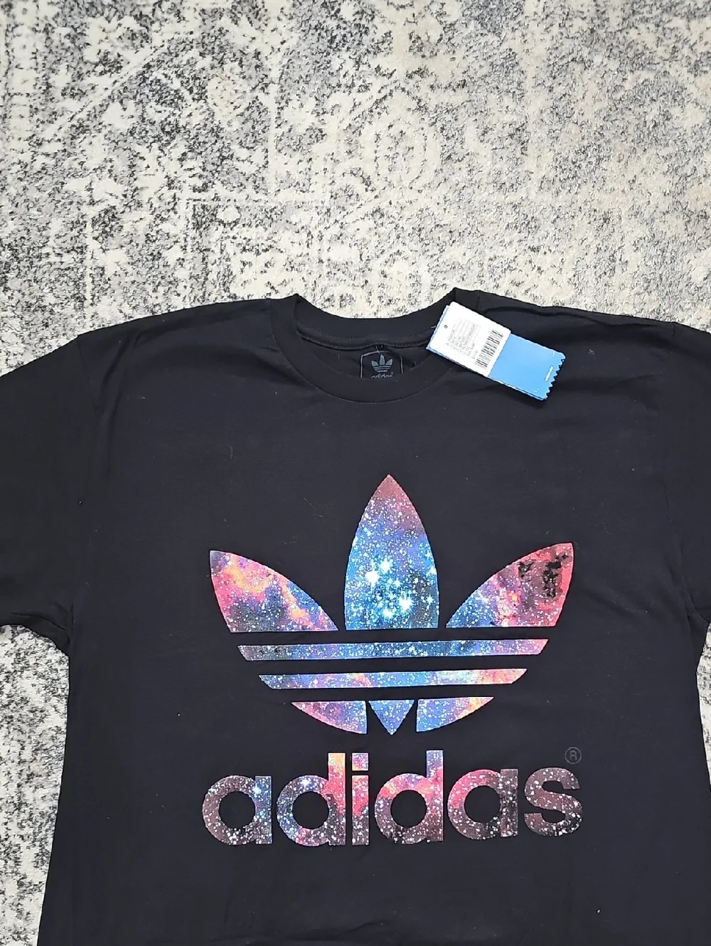 NWT Adidas Originals Galaxy Trefoil Tee